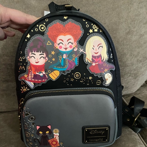 Bags | Loungefly Hocus Pocus Chibi Mini Backpack Black | Poshmark